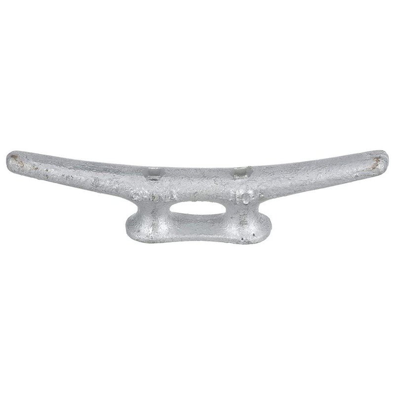 Seachoice Open Base Dock Cleat, Galvanized Gray Iron, 10 In. - Image 2